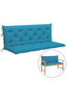 Garden Bench Cushions 2 pcs Light Blue 150x50x7cm Oxford Fabric