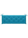 Garden Bench Cushions 2 pcs Light Blue 150x50x7cm Oxford Fabric