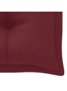 Garden Bench Cushions 2 pcs Wine Red 200x50x7cm Oxford Fabric