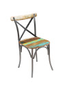Dining Chairs 2 pcs Solid Reclaimed Wood