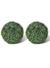 Boxwood Ball Artificial Leaf Topiary Ball 27 cm 2 pcs