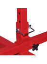 Mobile Axle Stand Red