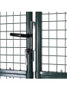 Double Door Fence Gate Powder-Coated Steel