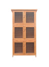 Animal Rabbit Cage 6 Rooms Wood