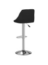 Bar Stools 2 pcs White and Black Faux Leather