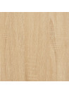 Wall Shelf 2 pcs Sonoma Oak 100x15x20 cm Engineered Wood