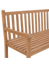 Garden Corner Bench 185x185x90 cm Solid Teak Wood