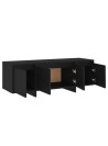 TV Cabinet Black 120x30x40.5 cm Engineered Wood