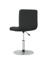 Dining Chair Black Faux Leather