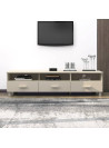TV Cabinet HAMAR Honey Brown 158x40x40 cm Solid Wood Pine