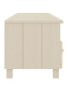 TV Cabinet HAMAR Honey Brown 158x40x40 cm Solid Wood Pine