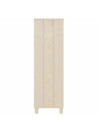 Book Cabinet HAMAR Honey Brown 85x35x112 cm Solid Wood Pine