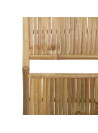 3-Panel Room Divider Bamboo 120x180 cm