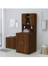 Washing Machine Cabinet Brown Oak 71x71.5x91.5 cm