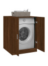 Washing Machine Cabinet Brown Oak 71x71.5x91.5 cm