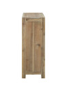 3-Tier Bookcase 80x30x80 cm Solid Wood Acacia