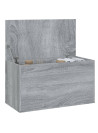 Storage Chest Grey Sonoma 84x42x46 cm Engineered Wood