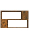 Book Cabinet Smoked Oak 100x24x63 cm Engineered Wood