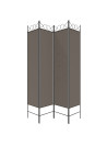 4-Panel Room Divider Anthracite 160x200 cm Fabric