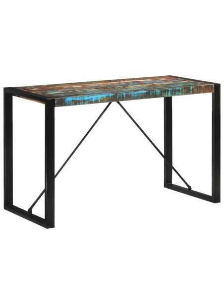 Dining Table 120x55x76 cm Solid Wood Reclaimed