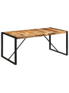 Dining Table 180x90x75 cm Solid Wood Mango