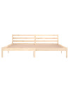 Day Bed Solid Wood Pine 200x200 cm Super King
