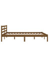 Day Bed Solid Wood Pine 140x200 cm Double Honey Brown
