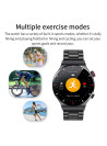 Bluetooth Call Smart Watch Compatible with Android iOS Men Waterproof Hands-Free Calls Message Reminder IP