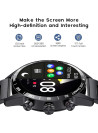 Smart Watch for Men,Bluetooth Voice Chat with Fitness Tracker Sleep Monitor 24-Hour Heart Rate Record,