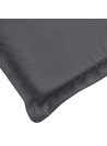 Sun Lounger Cushion Anthracite 186x58x3cm Oxford Fabric