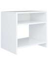 Bedside Cabinets 2 pcs White 40x30x40 cm Engineered Wood