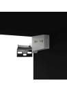 TV Cabinets 4 pcs Black 100x30x30 cm Engineered Wood