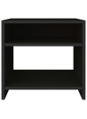 Bedside Cabinet Black 40x30x40 cm Engineered Wood