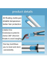 Hair Straightener and Curler 2 in 1 with Fast Heating, Nano Titanium Prima Ionic Hair Straightener,