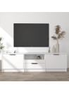 TV Cabinet White 140x35x40 cm Engineered Wood