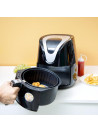 Digital Air Fryer, 3.5L Non-Stick Fryer, Oil & Fat Free Air Fryer Overheat Protection Sensor Touch Panel 7 Program for Frying