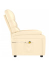 Massage Chair Cream Faux Leather