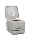 Portable Camping Toilet Grey 10+10 L