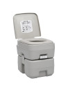 Portable Camping Toilet Grey 20+10 L