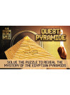 Pyramid Quest Wooden Puzzle Box, Board Game for Adults & Kids, Mystery Escape Room in a Box, Brain Teasers, Unique Birthday Gift