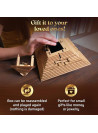 Quest Pyramid 3D Puzzle Game - 3in1 Wooden Puzzle Box Game, Gift Box Riddle Game, for Children & Adults, Mind Puzzle 3D
