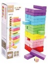 Educational Toys Rainbow Jenga Wooden