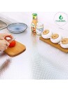 Kitchen Backsplash Wallpaper Stickers, Kitchen Stickers, Self-Adhesive Kitchen Aluminum Foil - (Flower Design 3)