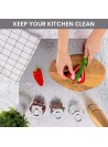 Kitchen Backsplash Wallpaper Stickers, Kitchen Stickers, Self-Adhesive Kitchen Aluminum Foil - (Flower Design 3)