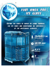 Fort Knox Pro Ice Glass Limited Edition - Secret Puzzle for Adults & Kids - Escape Room in a Box, Brain Teasers - Unique Gift
