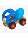 Classic Wooden Toys For Kids - (Walter Wooden Cement Mixer Toy)