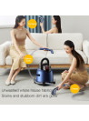 Deerma BY200 Fabric Vacuum Cleaner Wet & Dry Vacuum With Hot Rinsing Spray integrated For Sofa/Carpet/Curtain 1.6L Water Tank 85