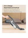 Deerma DX700s 2 in 1 Handheld Vacuum Cleaner 600W Wired Lightweight Ultra-Quiet with 15kPa Power & Blackhole Suction Technology