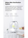 Deerma F325 Crystal Clear Ultrasonic Cool Mist Humidifier 5L Capacity Silent Aromatherapy Diffuser Transparent Water Tank | Wate
