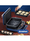 Deerma SK100 4in1 Multifunctional Electric Cooker | Hotpot Electric Steamer/Hotpot/Barbecue/Griller/Frying | 3Liter Capacity | 2